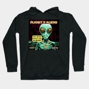 Cool 80's Retro Alien Sci Fi Hoodie